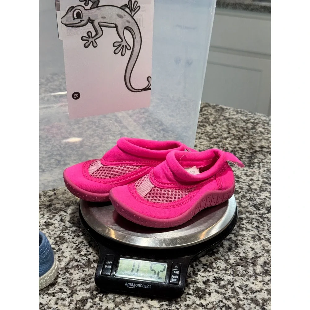 Green Sprouts Water Shoes Toddler Size 4 Pink Mesh Breathable Beach Pool